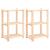 Etajere cu 3 niveluri, 2 buc., 60x38x90 cm, pin masiv, 150 kg GartenMobel Dekor