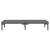 Set mobilier de grădină cu perne,7 piese, gri închis, poliratan GartenMobel Dekor