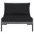 Set de mobilier de grădină & perne 6 piese gri închis poliratan GartenMobel Dekor