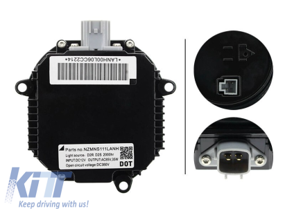 Ballast M-tech D2S/D2R NZMNS111LANA potrivit pentru Nissan 350Z Coupe 2003-2009, 350ZR Roadster 2003-2009, Infiniti QX, FX, M, EX, Q și G Performance AutoTuning