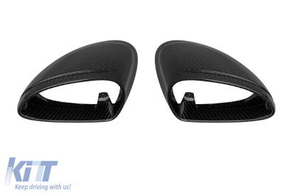 Capace din carbon pentru oglinzi laterale potrivite pentru Porsche Carrera 991.2, 991.2 și 981 cu oglinzi standard Performance AutoTuning