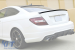 Spoiler tip A Design pentru portbagaj, potrivit pentru Mercedes C-Class C204 coupe 2012-2015, lac negru Performance AutoTuning