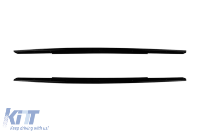 Laterală M Performance Design Design potrivită pentru BMW Seria 5 F10 sedan, F11 touring 2010-2017, lac negru Performance AutoTuning