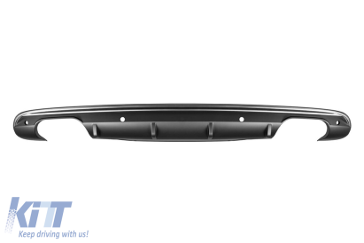 Difuzor tip SQ5 potrivit pentru bara de protecție spate standard a Audi Q5 2009-2017 -oo--oo- Performance AutoTuning