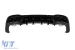 Difuzor tip GLC43 cu capace negre potrivit pentru bara spate A Design line, GLC63, GLC43 pe Mercedes GLC SUV X253 2015-2022 -oo--oo-, cu garnitură de lac negru Performance AutoTuning