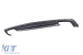 Difuzor tip S4 potrivit pentru bara spate S-line pentru Audi A4 sedan 2012-2015 -oo--oo- Performance AutoTuning