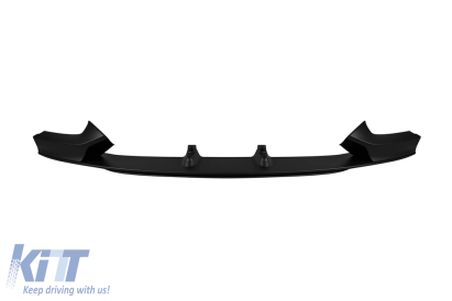 Spoiler M Performance Design Design potrivit pentru bara frontală M la BMW Seria 2 F22, F23 după 2013, lac negru Performance AutoTuning