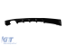 Difuzor tip M Performance Design Design potrivit pentru bara spate M Technik la BMW Seria 3 F30 sedan, F31 break 2011-2019 -oo---, lac negru Performance AutoTuning