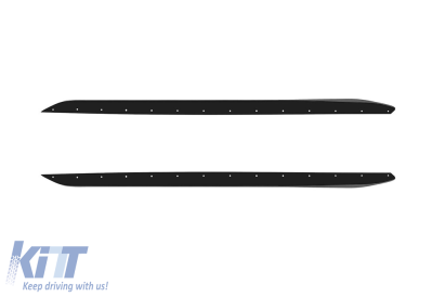 M Performance Design Design trim potrivit pentru M praguri laterale pe BMW Seria 3 G20 după 2019, lac negru Performance AutoTuning