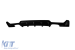 Difuzor tip M Performance Design Design potrivit pentru bara spate M Technik pe BMW Seria 4 F32 coupe, F33 cabrio, F36 gran coupe după 2013 -oo--oo-, lac negru Performance AutoTuning