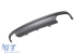 Difuzor tip S7 cu capete cromate potrivit pentru bara spate standard a Audi A7 Sportback 2012-2015 -oo--oo- Performance AutoTuning