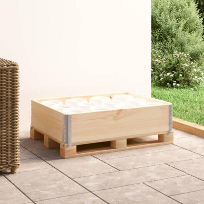 Ramă pentru paleți, 60 x 80 cm, lemn masiv de pin GartenMobel Dekor