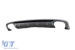 Difuzor tip S5 potrivit pentru bara spate S-line pe Audi A5 Sportback, Coupe, Cabrio 2016-2020 -oo--oo- Performance AutoTuning