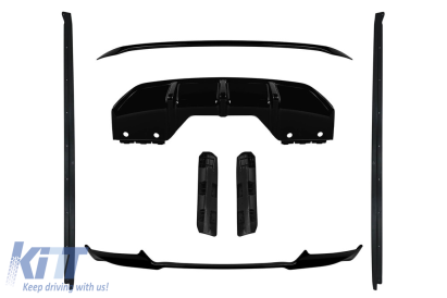 Pachet Aero potrivit pentru BMW X6 F16 2014-2019, lac negru Performance AutoTuning