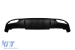 Difuzor tip GLS63 potrivit pentru bara spate A Design pe Mercedes GLS X167 dupa 2019 -oo--oo-, cu garnitura neagra Performance AutoTuning