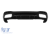 Difuzor tip GLS63 potrivit pentru bara spate A Design pe Mercedes GLS X167 dupa 2019 -oo--oo-, cu garnitura neagra Performance AutoTuning