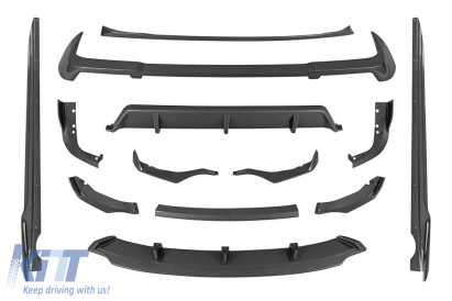 Pachet Aero potrivit pentru BMW X5 G05 după 2019 cu pachet M, culoare carbon Performance AutoTuning