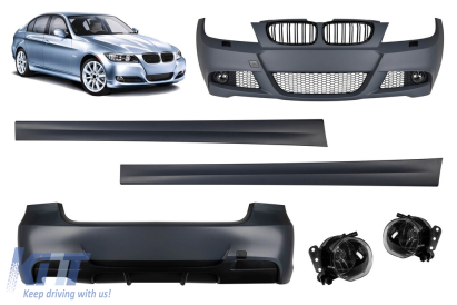 Pachet M-tech potrivit pentru BMW Seria 3 E90 sedan 2009-2011 Performance AutoTuning
