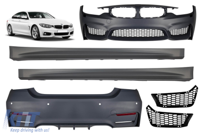 Pachet M4 potrivit pentru BMW Seria 4 F36 Gran Coupe 2013-2020 Performance AutoTuning
