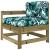 Set mobilier de grădină cu perne, 5 piese, lemn de pin tratat GartenMobel Dekor