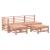 Set mobilier de grădină cu perne, 5 piese, lemn masiv douglas GartenMobel Dekor