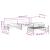 Set mobilier de grădină cu perne, 4 piese, alb, lemn masiv GartenMobel Dekor