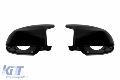 Capace pentru oglinzi potrivite pentru BMW X5 G05 2018-2023, după 2023, lac negru Performance AutoTuning