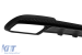 Difuzor tip E63 potrivit pentru bara spate A Design pe Mercedes E-Class W212 sedan 2014-2016, negru mat cu garnitură neagră, -oo--oo- Performance AutoTuning