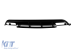 Difuzor tip A45 potrivit pentru bara de protecție spate A Design pe Mercedes A-Class W176 2013-2015, lac negru Performance AutoTuning