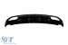 Difuzor tip A45 potrivit pentru bara de protecție spate A Design pe Mercedes A-Class W176 2013-2015, lac negru Performance AutoTuning