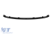 Spoiler M Performance Design Design potrivit pentru bara frontală M a BMW Seria 3 E90, E91 2008-2011, lac negru Performance AutoTuning