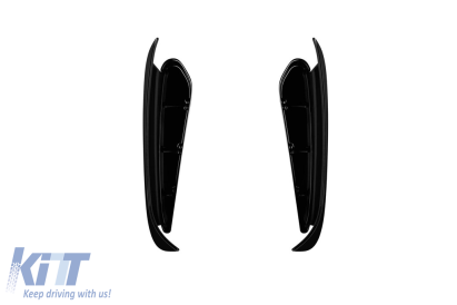 Capace M Performance Design Design potrivite pentru bara de protecție spate M pe BMW Seria 3 G20 după 2019, lac negru Performance AutoTuning