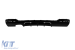 Difuzor tip M Performance Design Design potrivit pentru bara spate M Technik pe BMW Seria 3 GT F34 2013-2016 -oo----, lac negru Performance AutoTuning