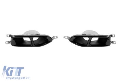 Set de capete negre tip 760 potrivit pentru BMW Seria 7 G11, G12 2015-2018 Performance AutoTuning