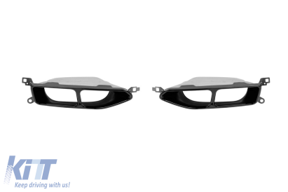 Set de capete negre tip 760 potrivit pentru BMW Seria 7 G11, G12 2019-2022 Performance AutoTuning