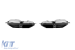 Difuzor M Performance Design Design cu capete negre tip 760, potrivit pentru bara spate M a BMW Seria 7 G70 după 2023, -oo-oo-, lac negru Performance AutoTuning