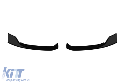 Aditive Brabus pentru bara frontală A Design-line potrivită pentru Mercedes Clasa A W177 hatchback după 2018, A177 sedan după 2019, lac negru Performance AutoTuning