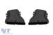 Capace de evacuare negre tip E63 potrivite pentru Mercedes E-Class W213, S213 2017-2022, stânga și dreapta Performance AutoTuning