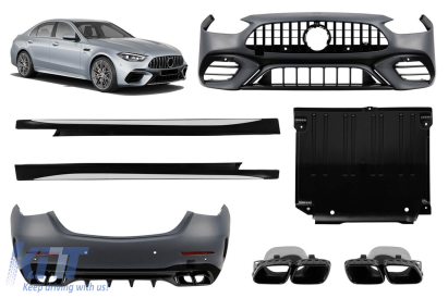 Un pachet de design tip C63 potrivit pentru Mercedes C-Class W206 sedan după 2021 Performance AutoTuning