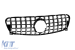 Grilă tip GT crom/neagră potrivită pentru Mercedes GLA X156 2014-2017 Performance AutoTuning