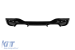Difuzor tip M1 competition potrivit pentru bara spate M tech pe BMW Seria 1 F20, F21 2015-2019 -oo--oo-, lac negru Performance AutoTuning