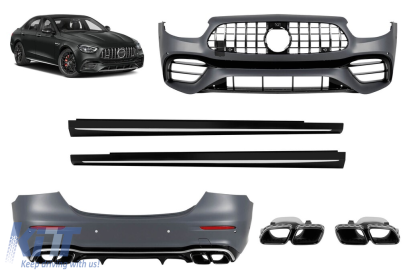 Pachet de tuning tip 63 design potrivit pentru Mercedes E-Class W213 sedan 2020-2022 Performance AutoTuning