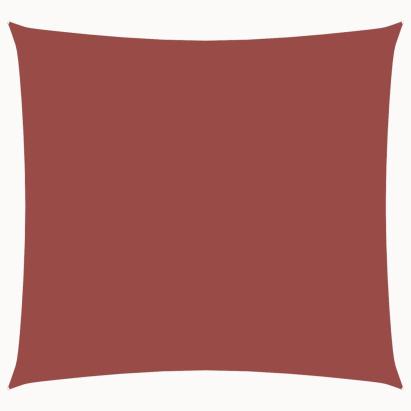 Pânză parasolar, cărămiziu, 7x7 m, țesătură oxford, pătrat GartenMobel Dekor
