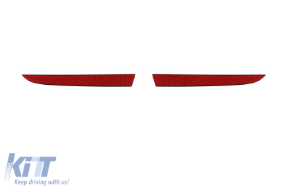 Set de reflectoare roșii potrivite pentru difuzorul de pe Chevrolet Camaro 2016-2021 Performance AutoTuning