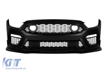 Bumper frontal tip Mach 1 cu lumini LED în grilă potrivit pentru Ford Mustang 2015-2017 Performance AutoTuning