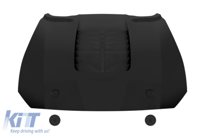 Capotă frontală din aluminiu tip GT500 potrivită pentru Ford Mustang 2018-2020 Performance AutoTuning