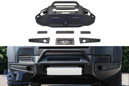 Bumper frontal metalic cu bar de protecție potrivit pentru Land Rover Defender după 2020 Performance AutoTuning