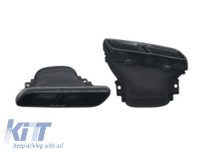 Vârfuri de lac negru tip E63s potrivite pentru Mercedes E-Class W213, S213 2017-2020 Performance AutoTuning
