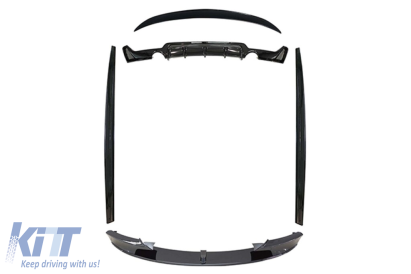 Pachet Aero tip M Performance Design Design potrivit pentru BMW Seria 4 F32, F36 2013-2020, pentru modelul potrivit pentru M-tech, lac negru Performance AutoTuning