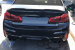 Difuzor tip M5 Competition potrivit pentru versiunile 530, 540 cu bara de protecție M Technik spate pe BMW Seria 5 G30 sedan, G31 break 2017-2020 -oo--oo-, lac negru Performance AutoTuning